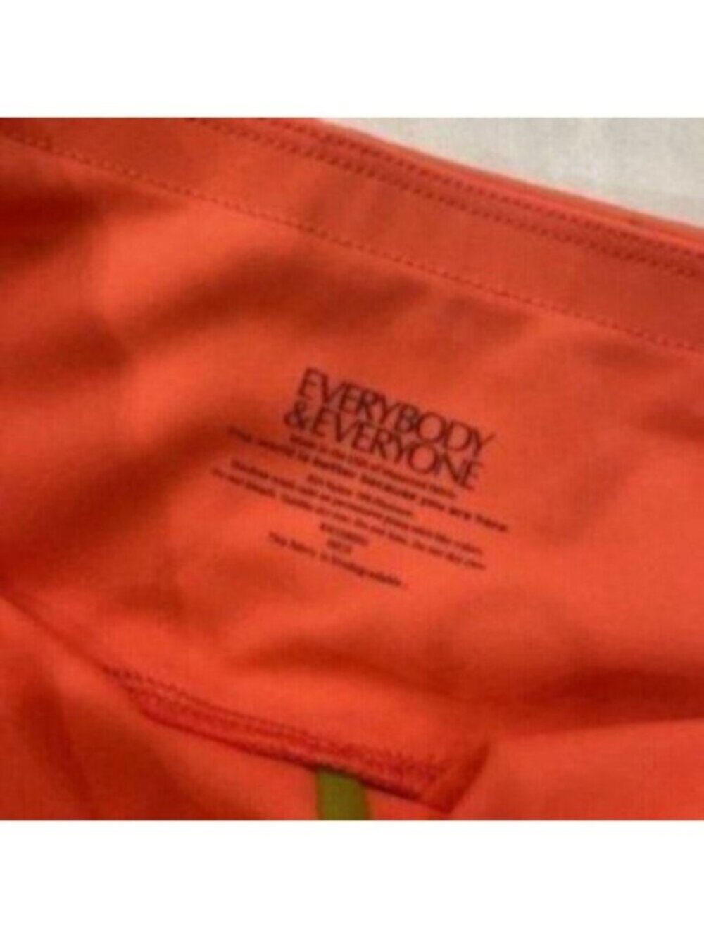 Everybody & Everyone Women's Orange Eco Friendly Magic Crop Pant Leggings Size S - Picture 4 of 8